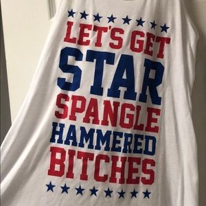 Let’s get star spangle hammered b*tches tank top
